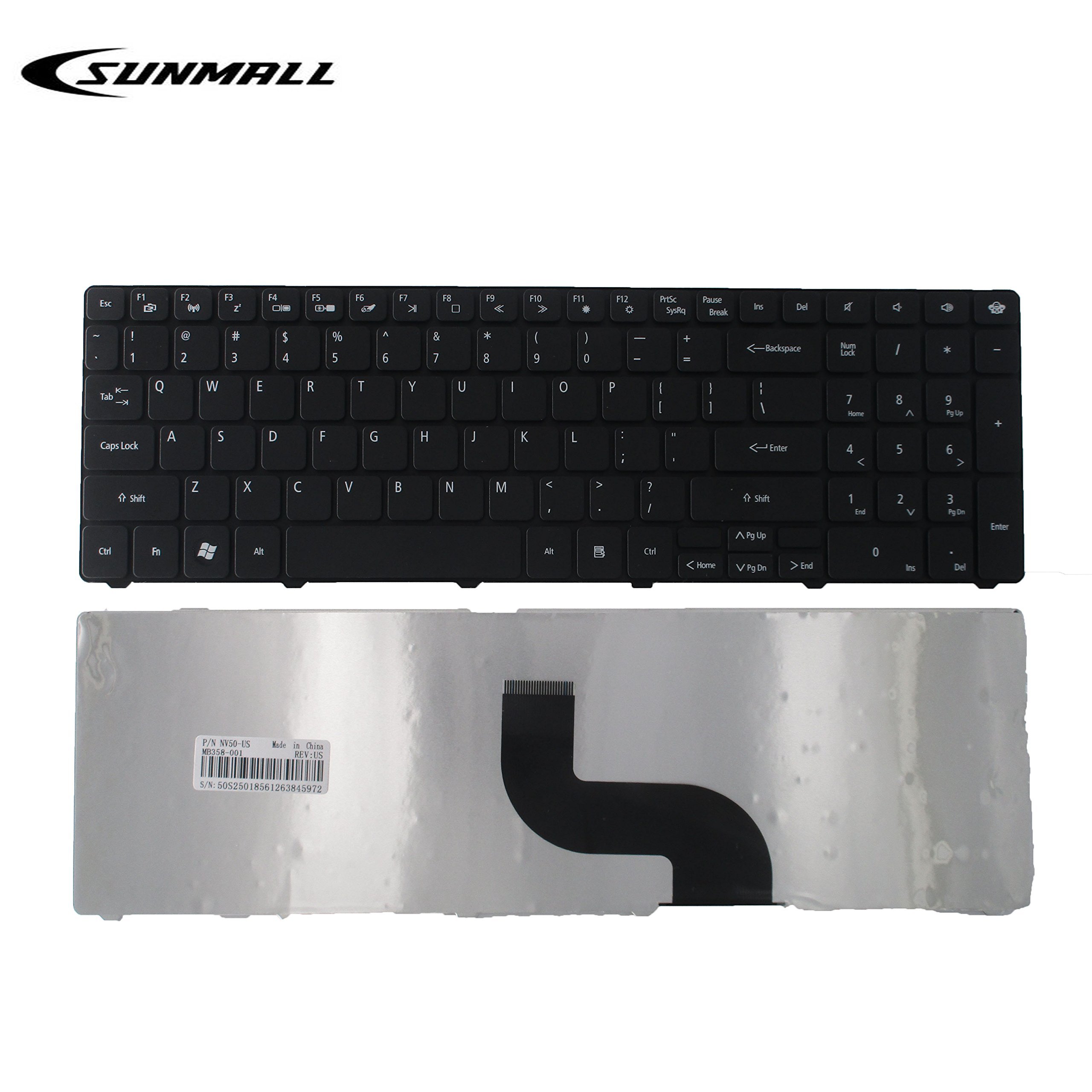 Amazon | SUNMALL キーボード 交換用 Gateway NV50 NV50A NV51 NV53